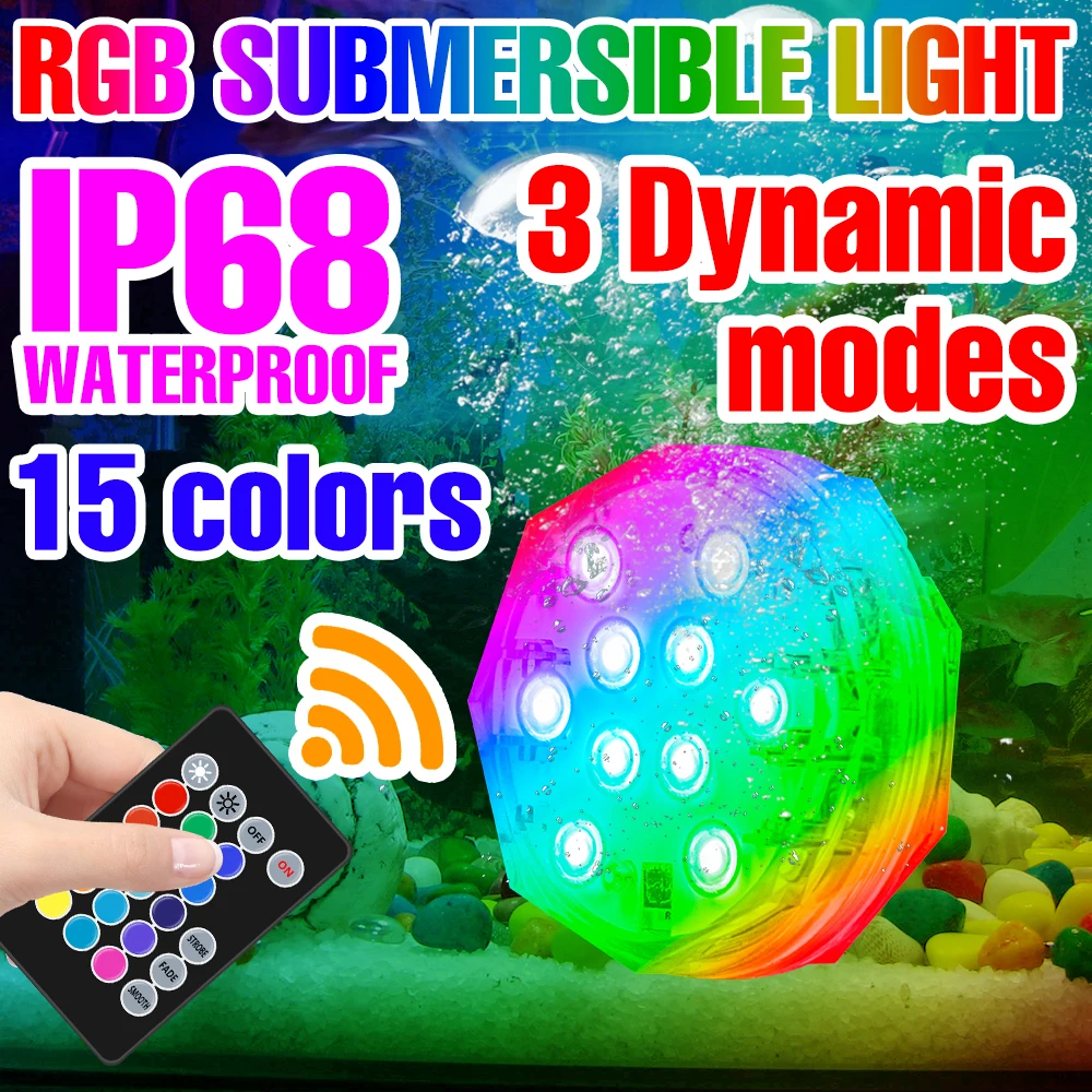 Светодиодный ная лампа для бассейна, освещение для бассейна, RGB лампа с дистанционным управлением, садовая подводная лампа для бассейна, ночсветильник для пруда, атмосферная лампа для чая
Светодиодный ная лампа для бассейна, освещение для бассейна, RGB лампа с дистанционным управлением, садовая подводная лампа для бассейна, ночсветильник для пруда, атмосферная лампа для чая