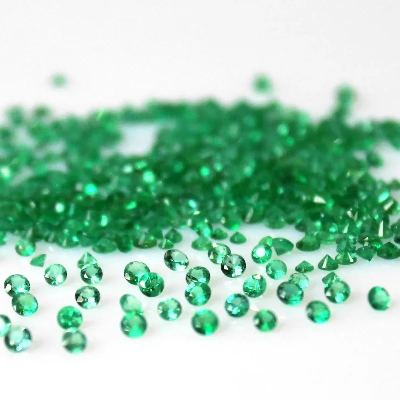 Wholesale Natural Colour Lab Grown Emerald Round Shape Small Size Charms Gemstone for DIY Advanced Jewelry Making Materials
Wholesale Natural Colour Lab Grown Emerald Round Shape Small Size Charms Gemstone for DIY Advanced Jewelry Making Materials