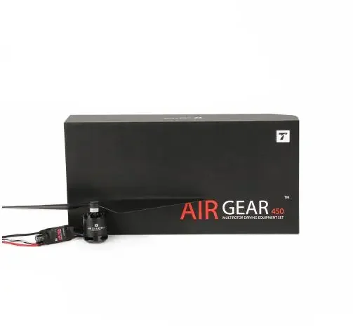 Wholesale T-motor Air Gear 450 4PCS 2216 AIR2216 KV920 Motor 2Pair T1045 1045 Props Propeller for RC Beginner Edu Drone Show
Wholesale T-motor Air Gear 450 4PCS 2216 AIR2216 KV920 Motor 2Pair T1045 1045 Props Propeller for RC Beginner Edu Drone Show