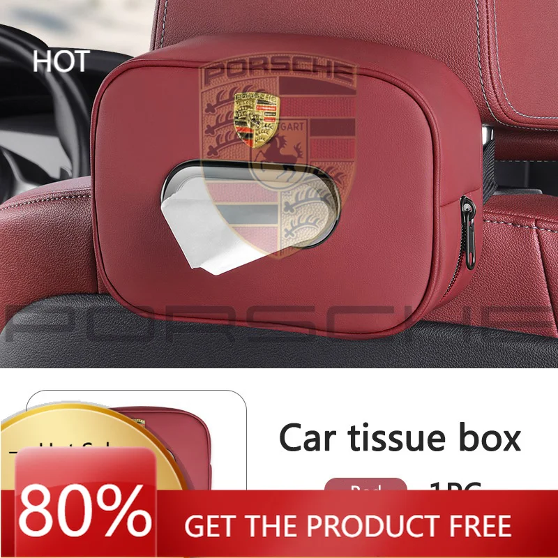 Porsche Car Sticker 3D Metal Emblem Car Tissue Bag Seat Back Tissue Storage Box For Porsche Cayenne Panamera Macan 911 718 Tayca
Porsche Car Sticker 3D Metal Emblem Car Tissue Bag Seat Back Tissue Storage Box For Porsche Cayenne Panamera Macan 911 718 Tayca