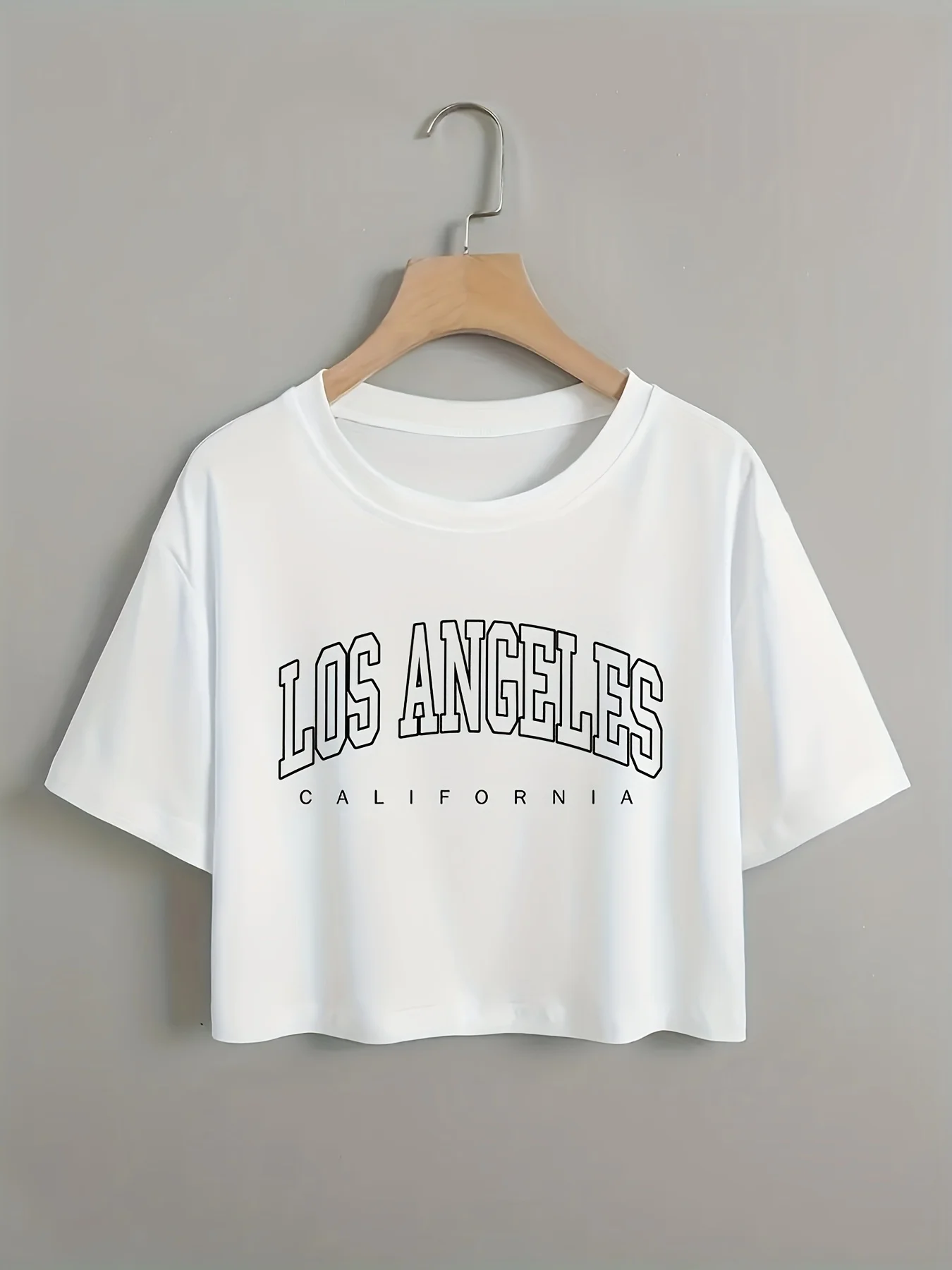 Повседневная укороченная футболка с короткими рукавами и буквенным принтом, спортивная футболка для бега с круглым вырезом, женская спортивная одежда
Повседневная укороченная футболка с короткими рукавами и буквенным принтом, спортивная футболка для бега с круглым вырезом, женская спортивная одежда