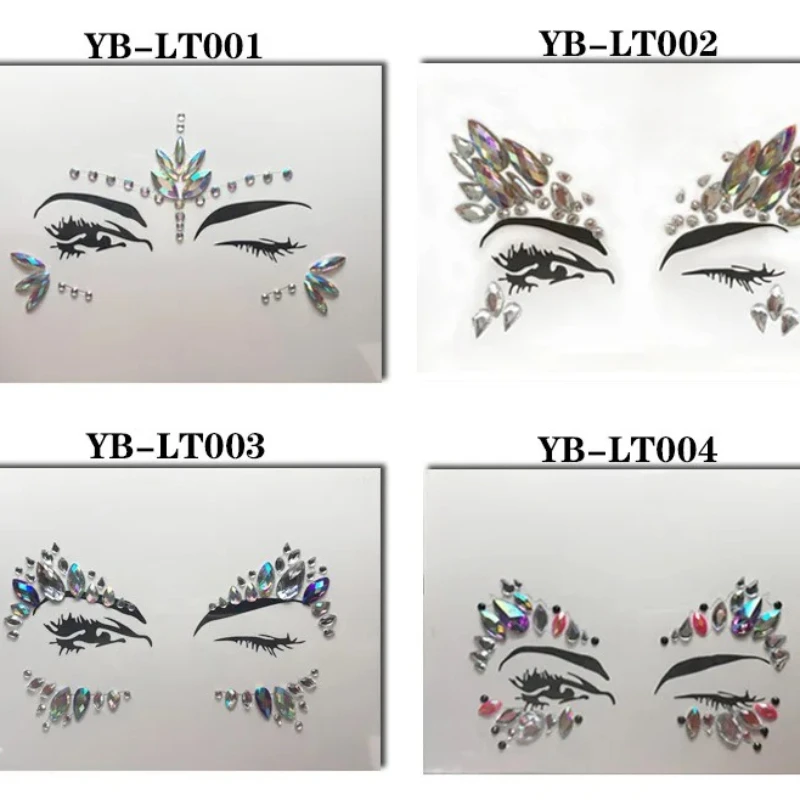 3D Face Jewels Eye Stickers Sexy Face Tattoo Stickers Glitter Fake Tattoo Rhinestones for Woman Party Temporary Tattoos 1 Sheets
3D Face Jewels Eye Stickers Sexy Face Tattoo Stickers Glitter Fake Tattoo Rhinestones for Woman Party Temporary Tattoos 1 Sheets