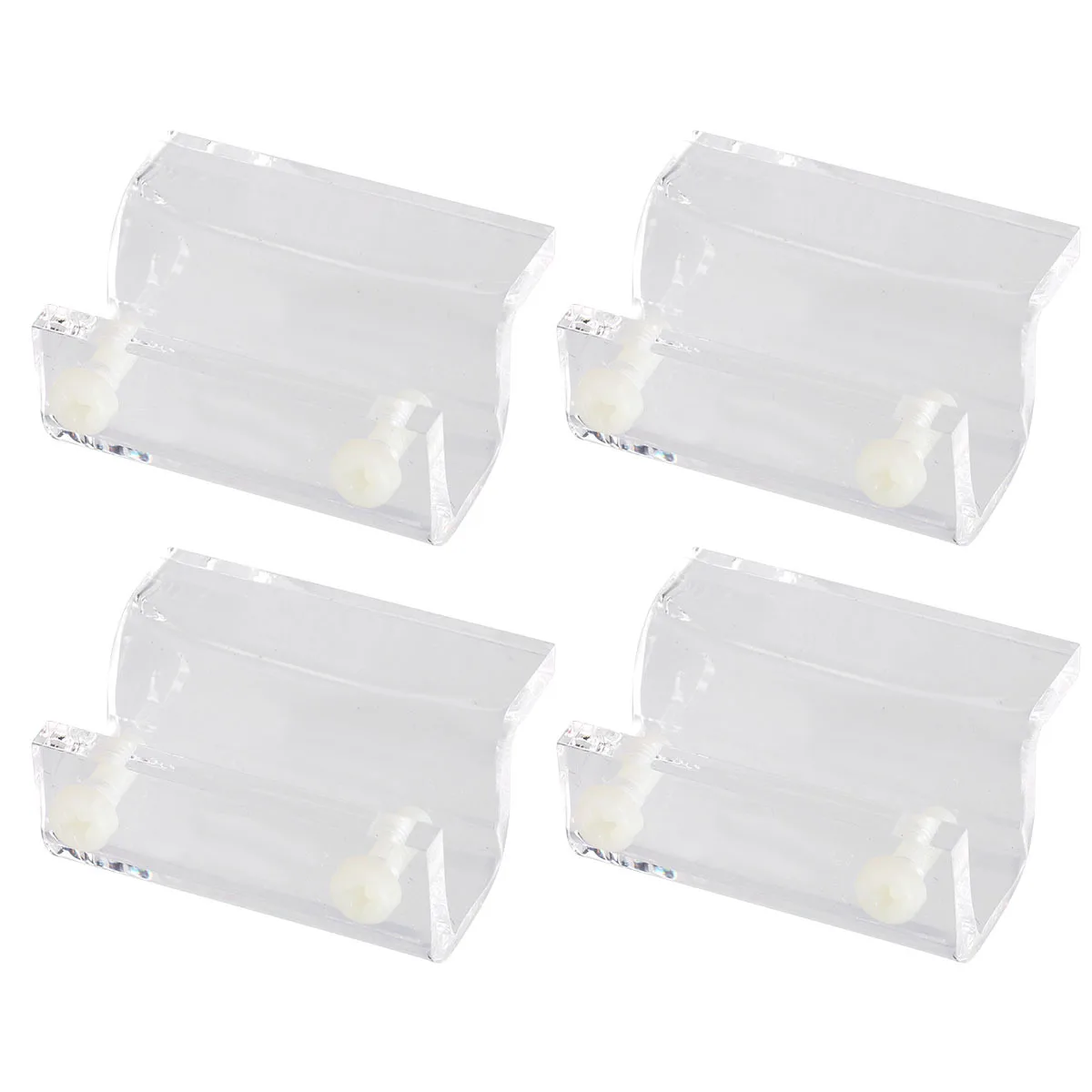 4Pcs Aquarium Support Bracket Acrylic Fish Tank Cover Holder for Open Rib Tanks Waterproof Long-Lasting Rack Frame
4Pcs Aquarium Support Bracket Acrylic Fish Tank Cover Holder for Open Rib Tanks Waterproof Long-Lasting Rack Frame