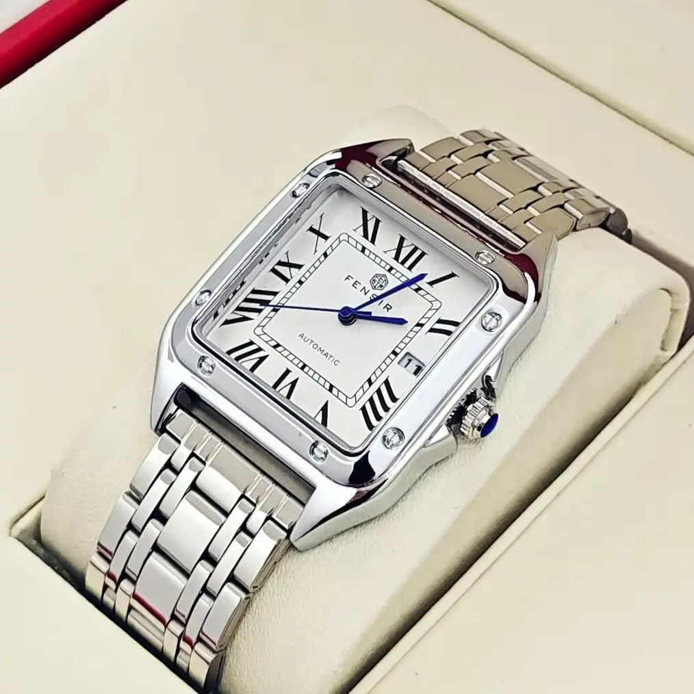 Luxury Quartz Watch for Men, Calendar Display, Stainless Steel Strap, High-End Luxury Small Square Men's Watch, Stylish Business Casual Versatile Trendy Men's Wristwatch, the Best Gift for Him
Luxury Quartz Watch for Men, Calendar Display, Stainless Steel Strap, High-End Luxury Small Square Men's Watch, Stylish Business Casual Versatile Trendy Men's Wristwatch, the Best Gift for Him