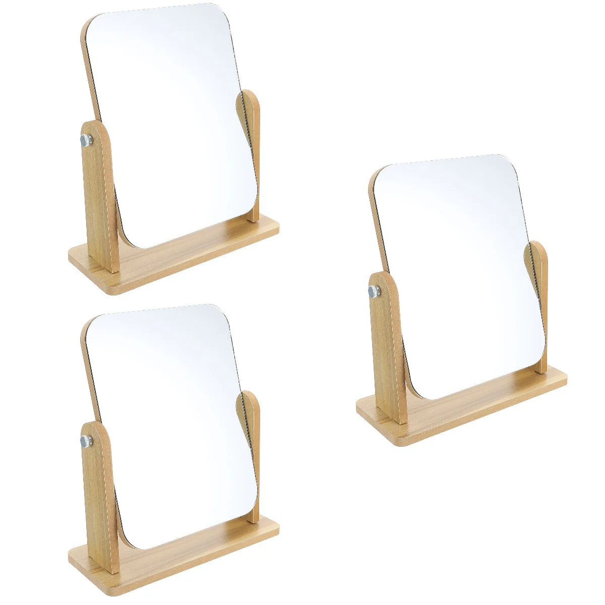 Set of 3 Vanity Table Desktop Mirror Tabletop Makeup Jewelry Shop Square Women Girls Swivel Travel
Set of 3 Vanity Table Desktop Mirror Tabletop Makeup Jewelry Shop Square Women Girls Swivel Travel