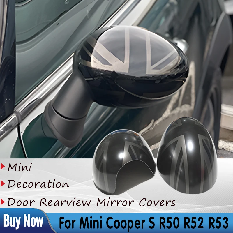 For Mini Cooper S Hatchback Convertible The Black Flag Rear View Mirror R50 R52 R53 Covers Decoration Car stickers (2002-2008)
For Mini Cooper S Hatchback Convertible The Black Flag Rear View Mirror R50 R52 R53 Covers Decoration Car stickers (2002-2008)