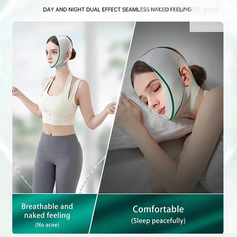 Facial Slimming Face Lift Up Band Mask Double Chin V-Line Shaping Bandage Anti Wrinkle Strap Band Sleeping Mask Beauty Health 
Facial Slimming Face Lift Up Band Mask Double Chin V-Line Shaping Bandage Anti Wrinkle Strap Band Sleeping Mask Beauty Health