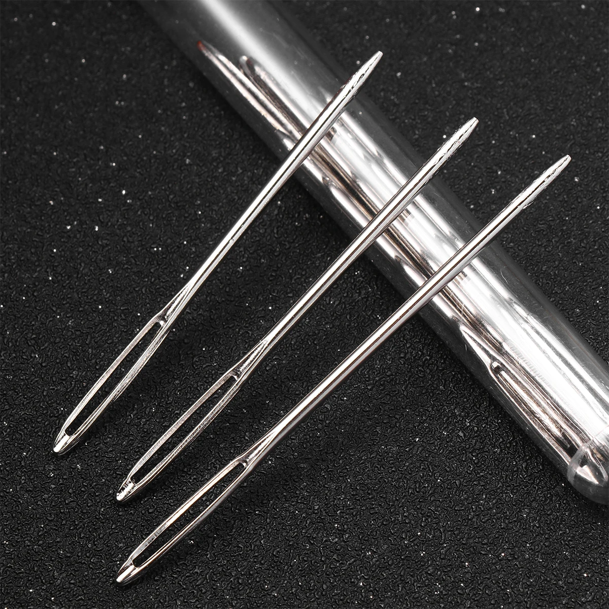 36pcs Hand Sewing Needle Set Large Hole Needles For Embroidery Knitting Clothes Repair Lightweight Durable Storage Bottle 
36pcs Hand Sewing Needle Set Large Hole Needles For Embroidery Knitting Clothes Repair Lightweight Durable Storage Bottle