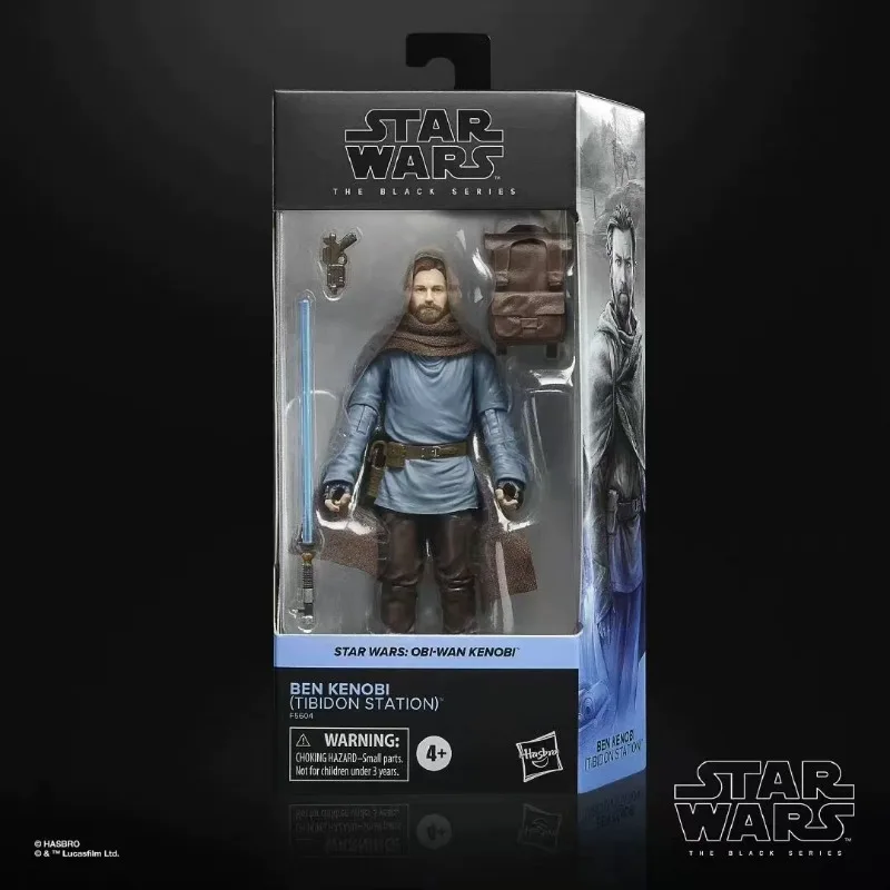 Original Hasbro Star Wars The Black Series Obi-Wan Kenobi Ben Kenobi Tibidon Station Action Toy Figure Ornaments Collection
Original Hasbro Star Wars The Black Series Obi-Wan Kenobi Ben Kenobi Tibidon Station Action Toy Figure Ornaments Collection