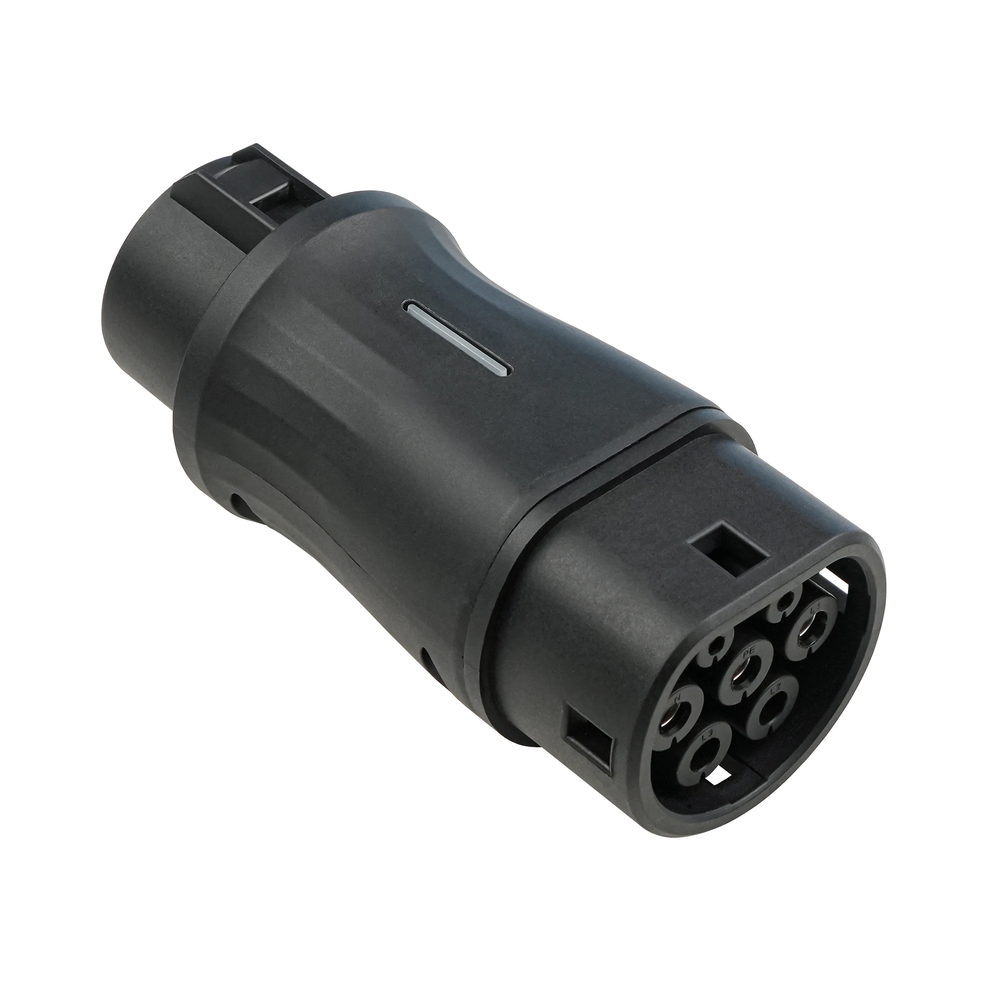 Factory Manufacturer 16A 32A IEC 62196-2 to SAE J1772 Plug EV Charging Connector Adaptor
Factory Manufacturer 16A 32A IEC 62196-2 to SAE J1772 Plug EV Charging Connector Adaptor