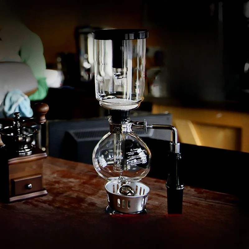 Ручной кофейный стаканный сифон, кофейник, дистилляция, термостойкий, для домашнего использования, ручная работа, европейский кофе для заваривания кофе... 
Ручной кофейный стаканный сифон, кофейник, дистилляция, термостойкий, для домашнего использования, ручная работа, европейский кофе для заваривания кофе...