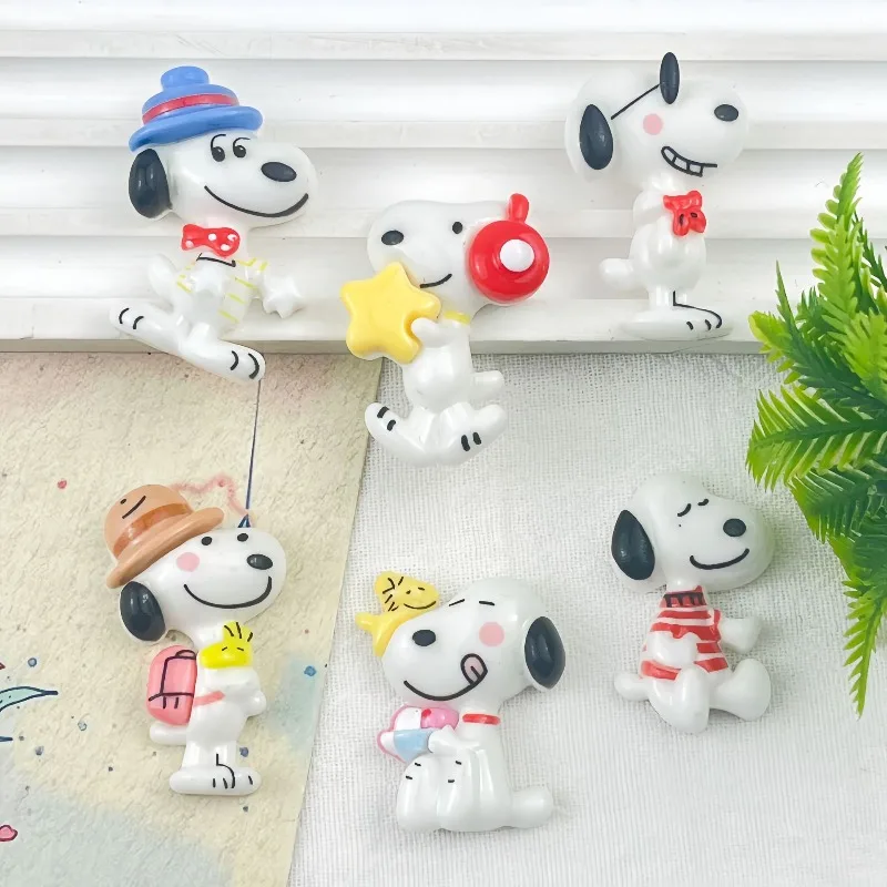 Creativity Snoopys Series 6PCS Cute Resin Toy Cartoon Kawaii Anime Print DIY Mobile Phone Case Keychain Hairpin Props Supplies
Creativity Snoopys Series 6PCS Cute Resin Toy Cartoon Kawaii Anime Print DIY Mobile Phone Case Keychain Hairpin Props Supplies