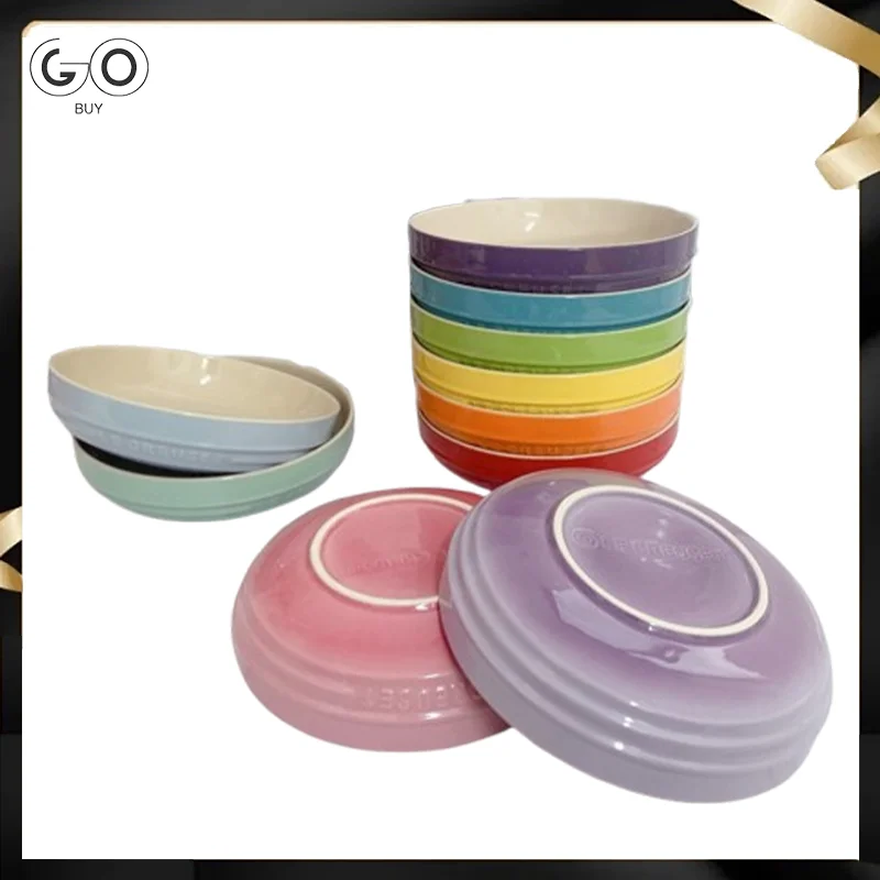 French Style Ceramic Dinner Plates Le20cm Round Deep Dish Set Home Use Tableware Tray Soup Bowl Noodles Dish Kitchen Dining Bar
French Style Ceramic Dinner Plates Le20cm Round Deep Dish Set Home Use Tableware Tray Soup Bowl Noodles Dish Kitchen Dining Bar