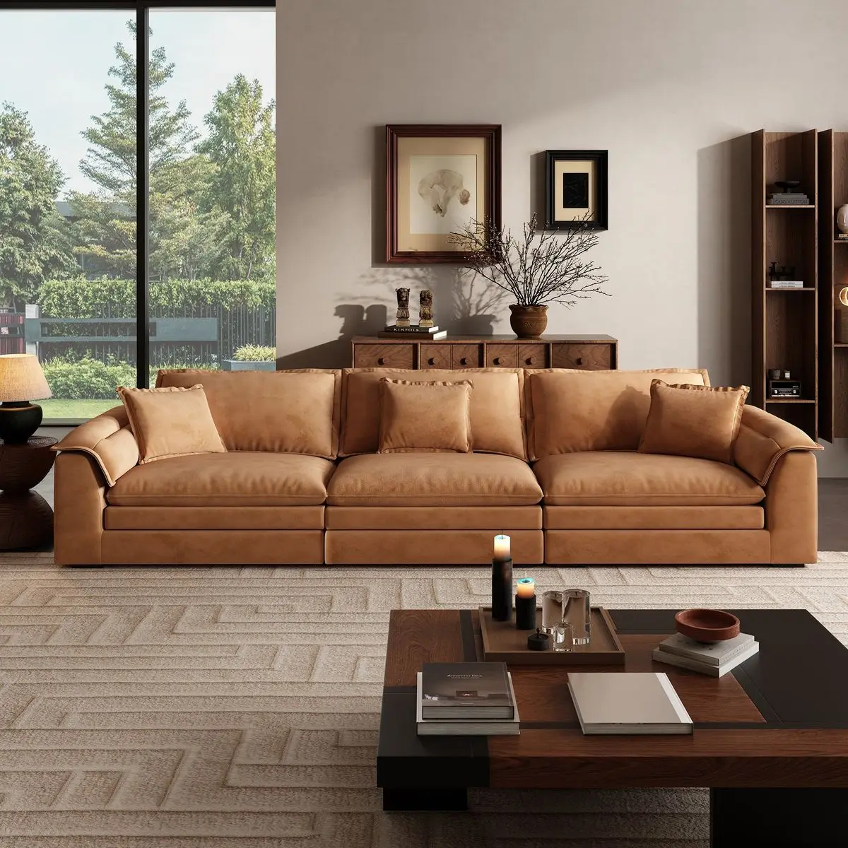 Sectional Minimalist Modular Sofa Set Combination Couch Living Room L-shape Sofa Customized Size Luxury Vacuum Compressed Sofa
Sectional Minimalist Modular Sofa Set Combination Couch Living Room L-shape Sofa Customized Size Luxury Vacuum Compressed Sofa
