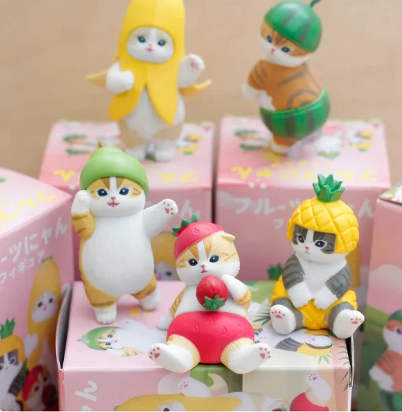 Mofusand Shark Cat Fruit And Bee Series Blind Box Kawaii Characters Mini Action Figure Toys Desktop Decoration Collectible Gift
Mofusand Shark Cat Fruit And Bee Series Blind Box Kawaii Characters Mini Action Figure Toys Desktop Decoration Collectible Gift