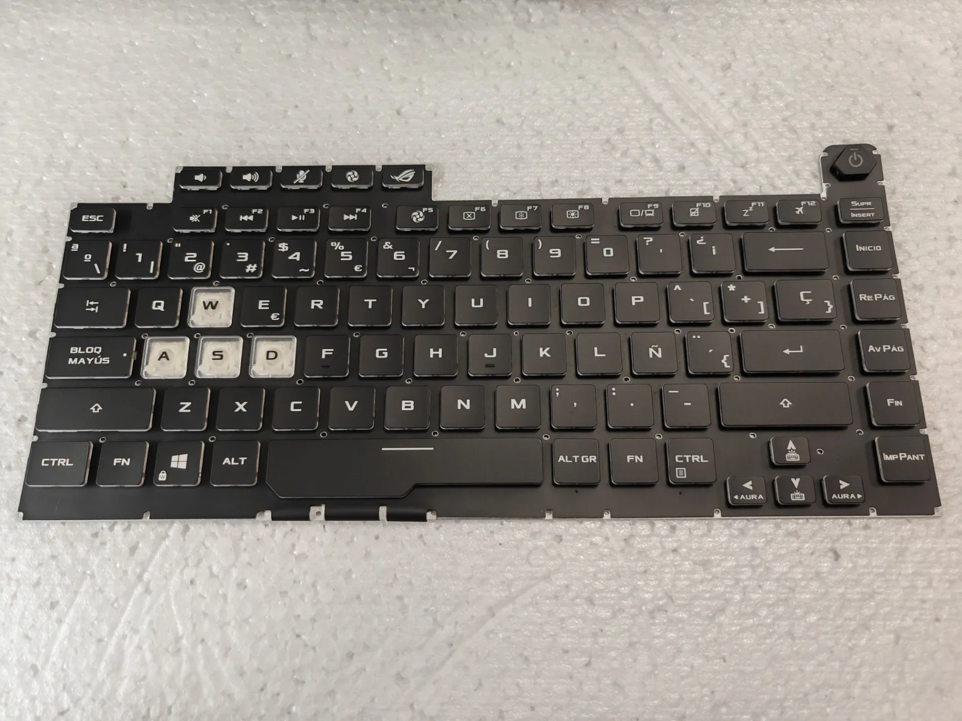 Spanish Backlit Keyboard For Asus ROG Strix G531 G531G G531GT G15 G512 G512LV G512LW
Spanish Backlit Keyboard For Asus ROG Strix G531 G531G G531GT G15 G512 G512LV G512LW
