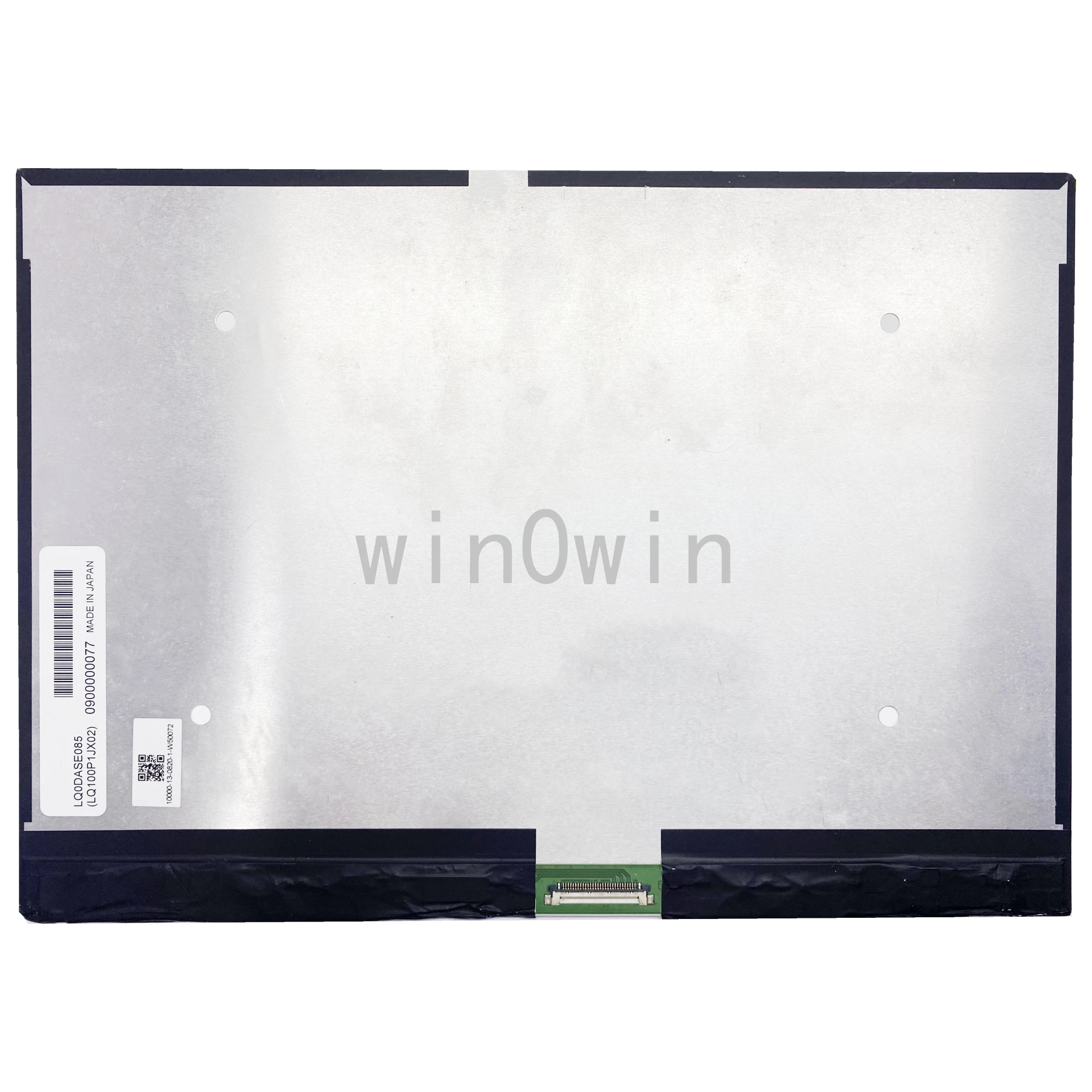 LQ100P1JX02 LQ0DASE085 10 inch IPS Original Display Replacement Panel Matrix Laptop LCD screen
LQ100P1JX02 LQ0DASE085 10 inch IPS Original Display Replacement Panel Matrix Laptop LCD screen