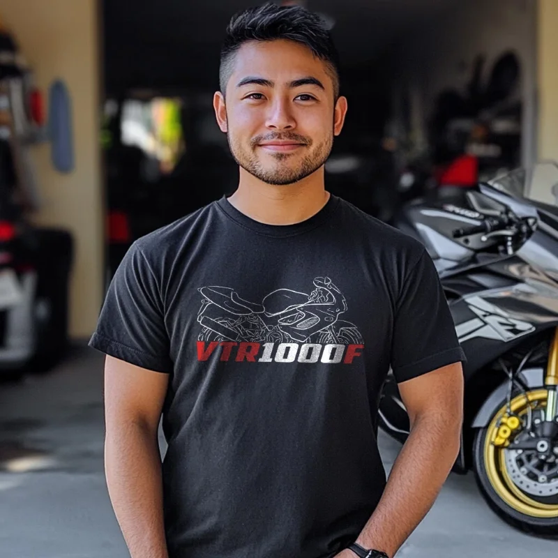New VTR1000F 1997-2005 Motorcycle Graphic T-Shirt 100% Cotton O-Neck Short Sleeve Summer Casual Mens T-shirt S-3XL
New VTR1000F 1997-2005 Motorcycle Graphic T-Shirt 100% Cotton O-Neck Short Sleeve Summer Casual Mens T-shirt S-3XL