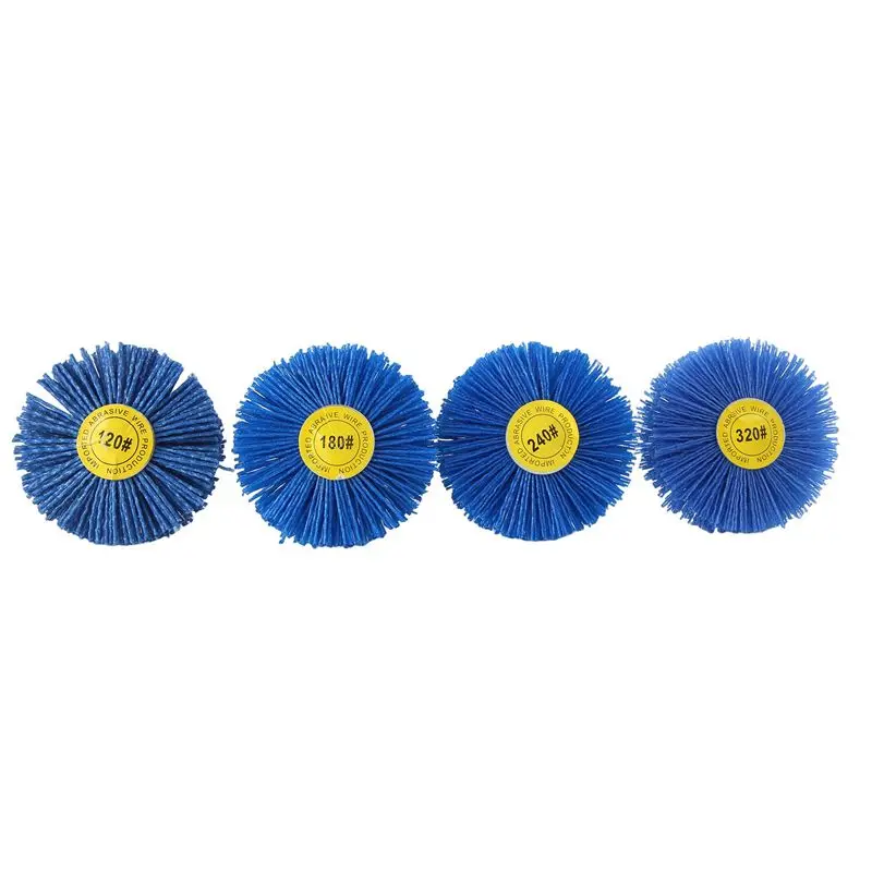 Aug. 4 Pieces 80X30x6mm Drill Abrasive Wire Grinding Wheel Nylon Bristle Polishing Brush For Wood Furniture Mahogany Finish
Aug. 4 Pieces 80X30x6mm Drill Abrasive Wire Grinding Wheel Nylon Bristle Polishing Brush For Wood Furniture Mahogany Finish