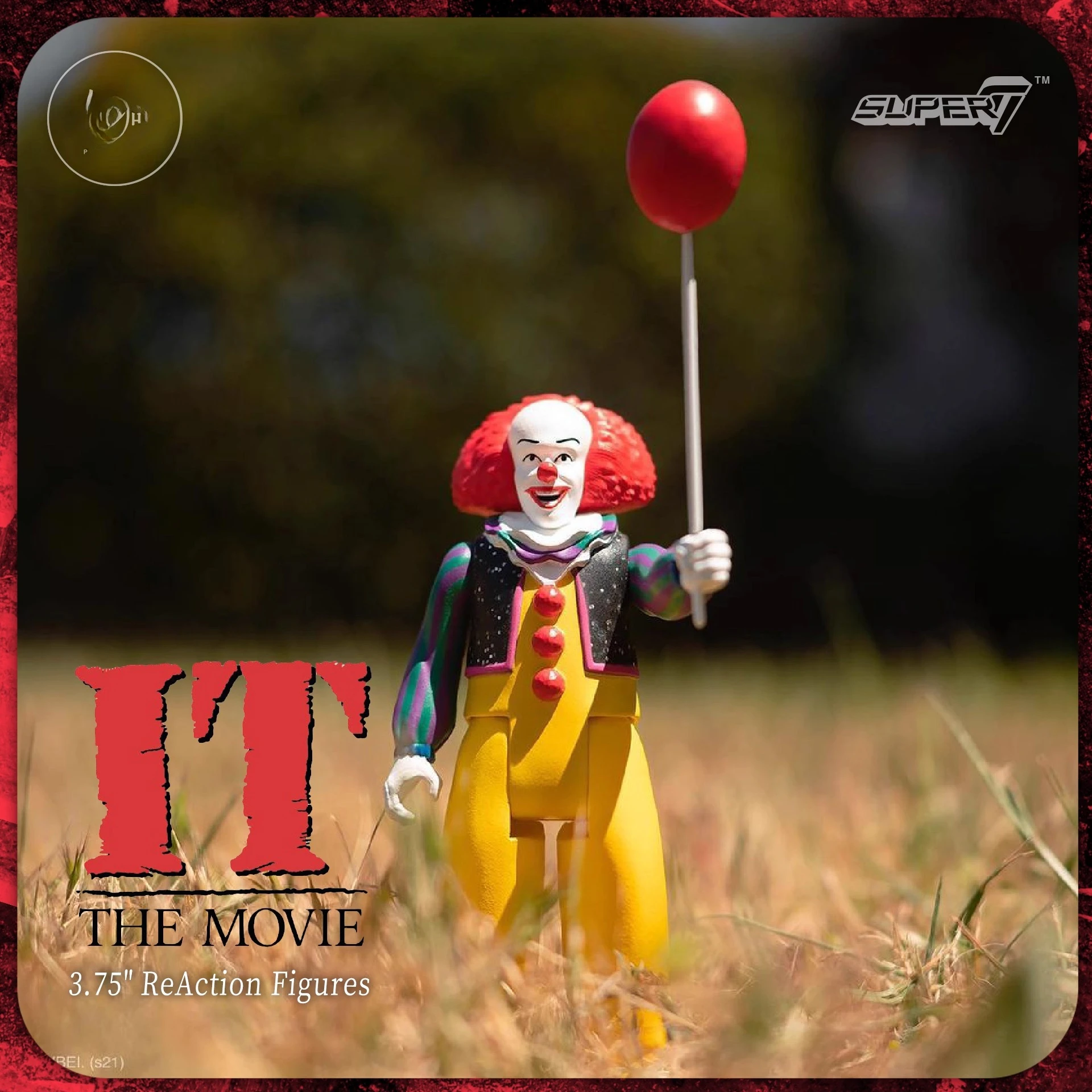 Super7It: Pennywise Carded Figure - Horror Movie Collectible, Iconic Clown Character, Classic Series Display Toy for Enthusiasts
Super7It: Pennywise Carded Figure - Horror Movie Collectible, Iconic Clown Character, Classic Series Display Toy for Enthusiasts