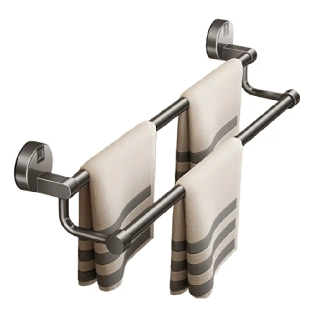 Single/Double Rod Suction Cup Towel Rack Removable Strong Adsorption Toilet Towel Rod Wall Mounted Drain Bath Towel Holder
Single/Double Rod Suction Cup Towel Rack Removable Strong Adsorption Toilet Towel Rod Wall Mounted Drain Bath Towel Holder