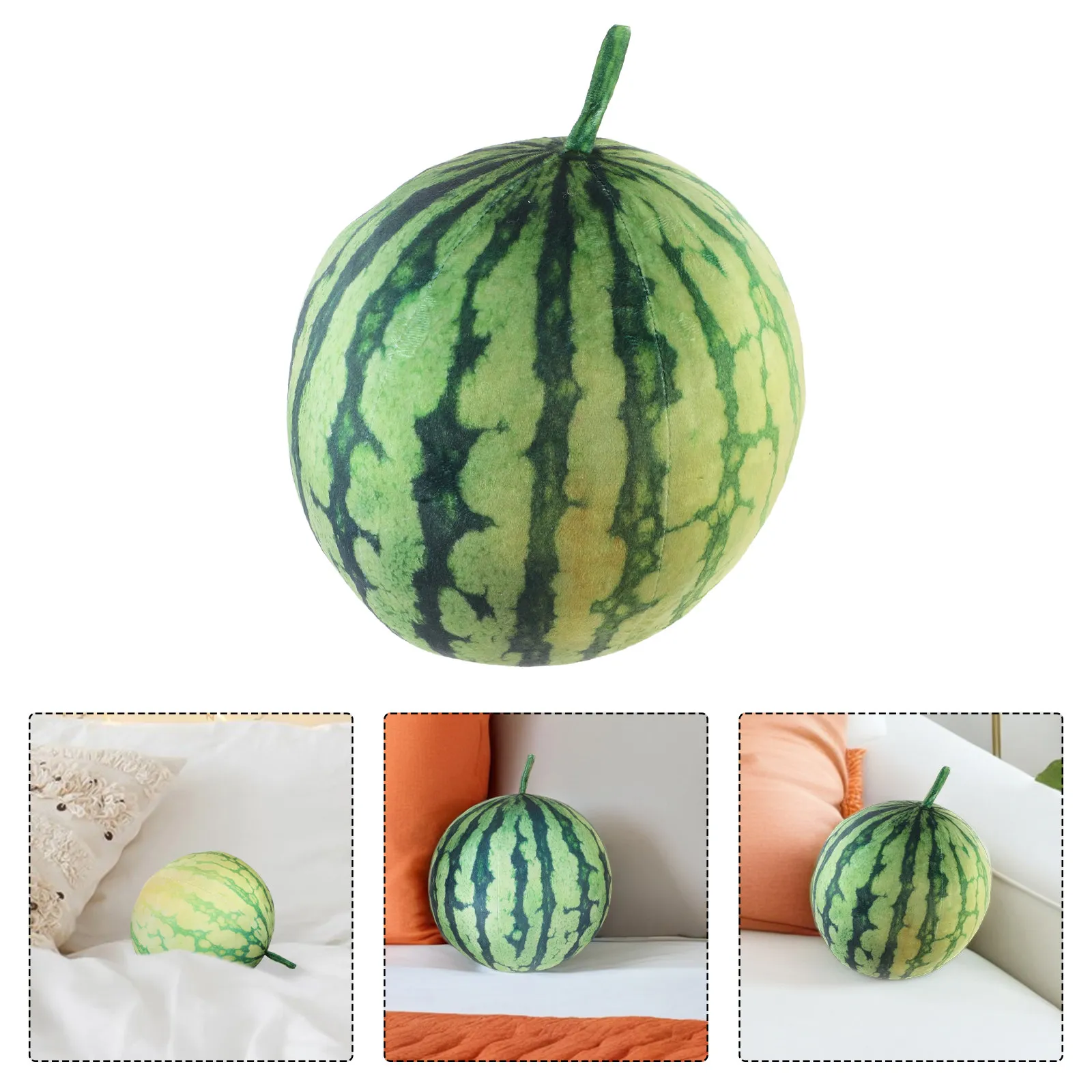 Watermelon Stuffed Pillow Soft Cute Fruit Shape Cozy Hugging Birthday Decorative Throw Cushion for Bed Living Room
Watermelon Stuffed Pillow Soft Cute Fruit Shape Cozy Hugging Birthday Decorative Throw Cushion for Bed Living Room