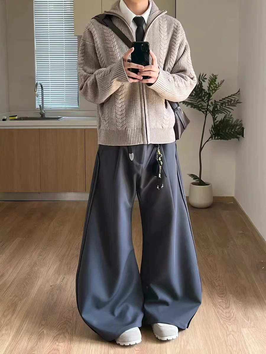 American Sle Zipper Knitted Sweater Cardigan Men Women Casual Long Sve Middle Thiened Design Comfortable Outerwear
American Sle Zipper Knitted Sweater Cardigan Men Women Casual Long Sve Middle Thiened Design Comfortable Outerwear