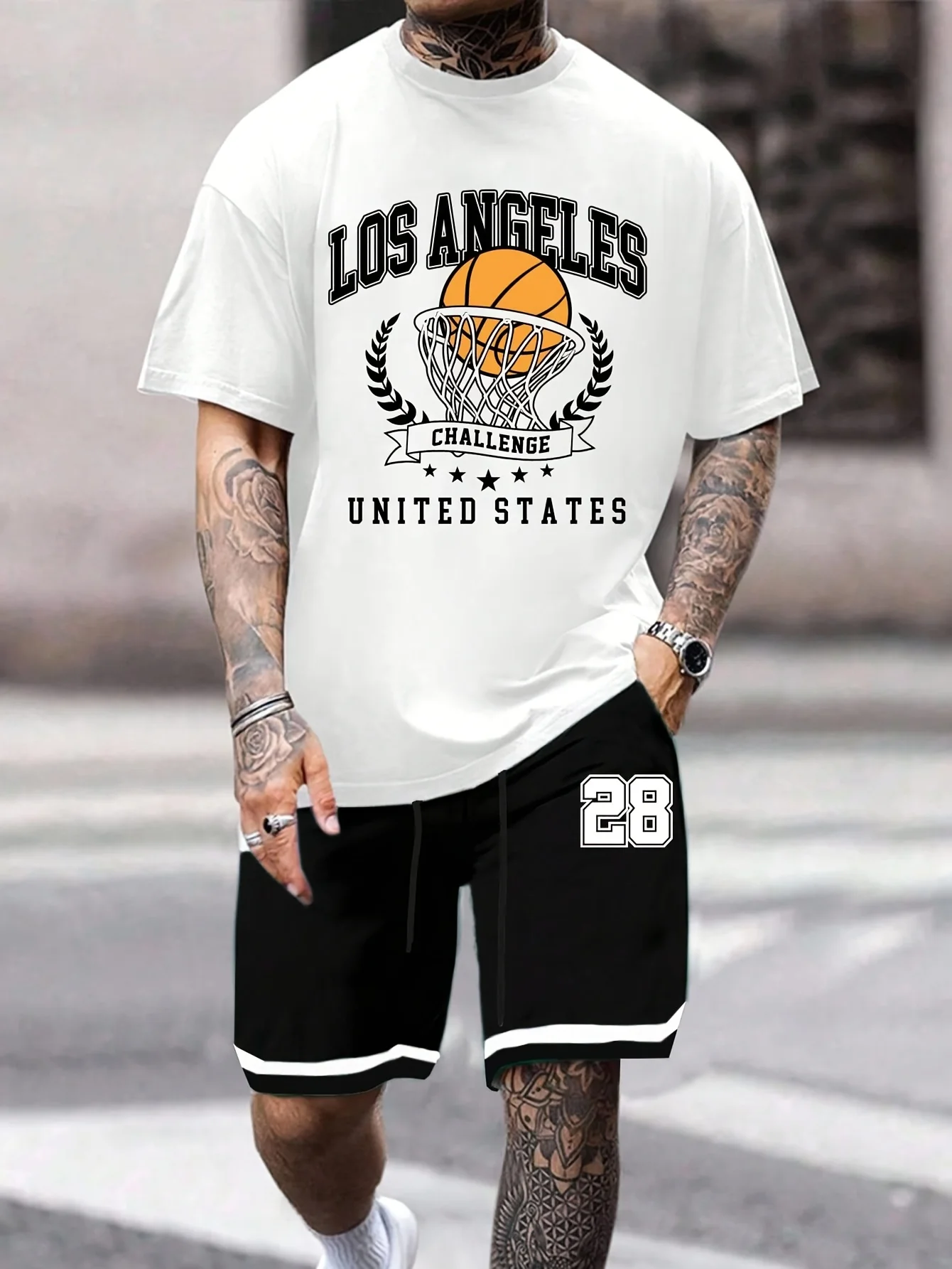 GELITAYIN The 2025 Summer New Men's Suit, 3D Digital Printed Street Fashion Men's Basketball T-shirt, Outdoor Sports Men's Short
GELITAYIN The 2025 Summer New Men's Suit, 3D Digital Printed Street Fashion Men's Basketball T-shirt, Outdoor Sports Men's Short