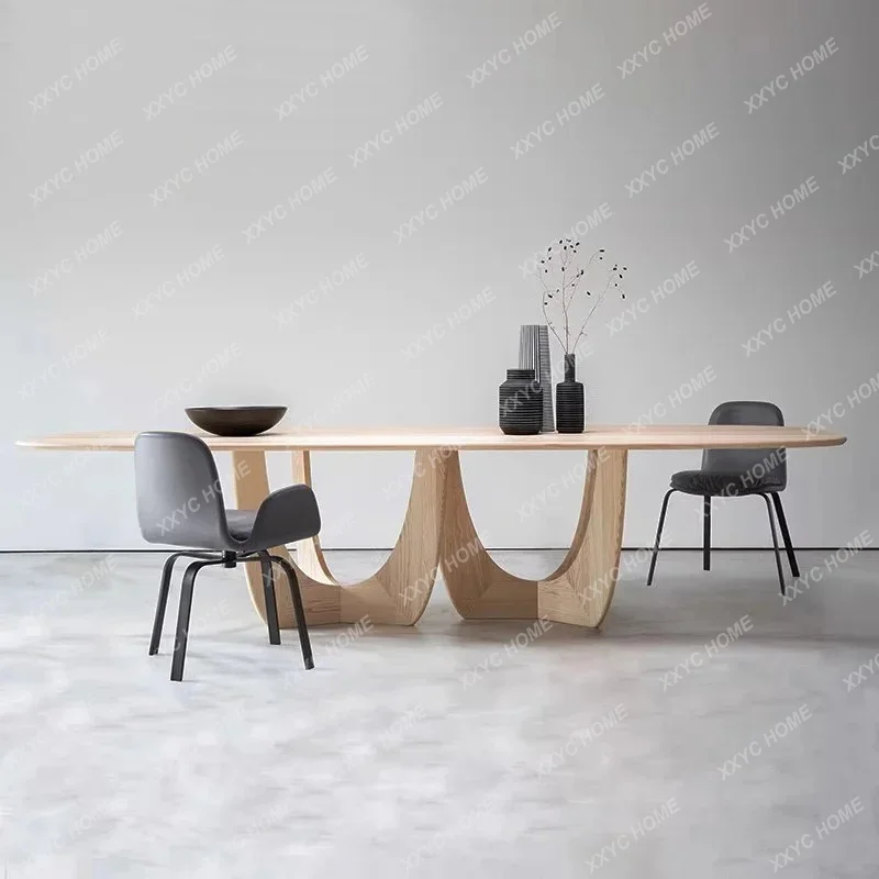 Medieval Style Solid Wood Creative Dining Table And Chairs Simple Design Oval Dining Table
Medieval Style Solid Wood Creative Dining Table And Chairs Simple Design Oval Dining Table