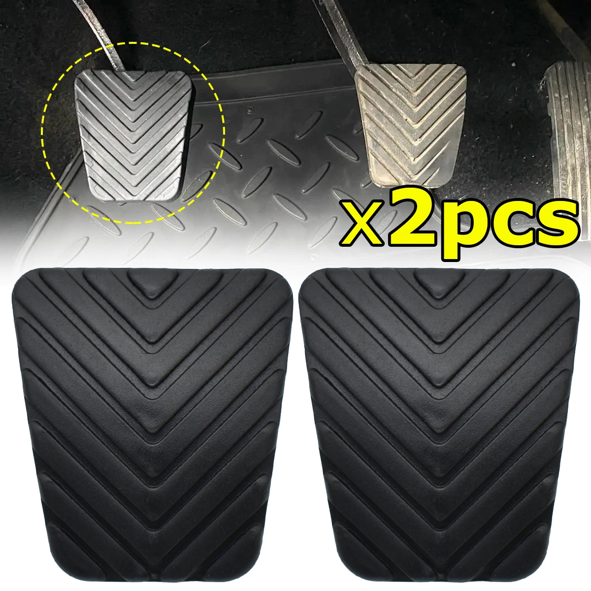 2x Car Brake Clutch Rubber Pedal Pad Cover For MITSUBISHI GALANT 3000GT MONTERO OUTLANDER ECLIPSE LANCER 3282536000 Auto Styling
2x Car Brake Clutch Rubber Pedal Pad Cover For MITSUBISHI GALANT 3000GT MONTERO OUTLANDER ECLIPSE LANCER 3282536000 Auto Styling