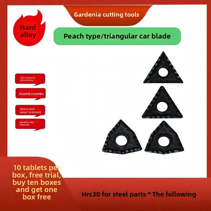 CQ Bicolor Coated WNMG080408 Carbide Turning Tool High Wear Resistance CNC Lathe Insert for Steel 1 box (10 tablets)
CQ Bicolor Coated WNMG080408 Carbide Turning Tool High Wear Resistance CNC Lathe Insert for Steel 1 box (10 tablets)