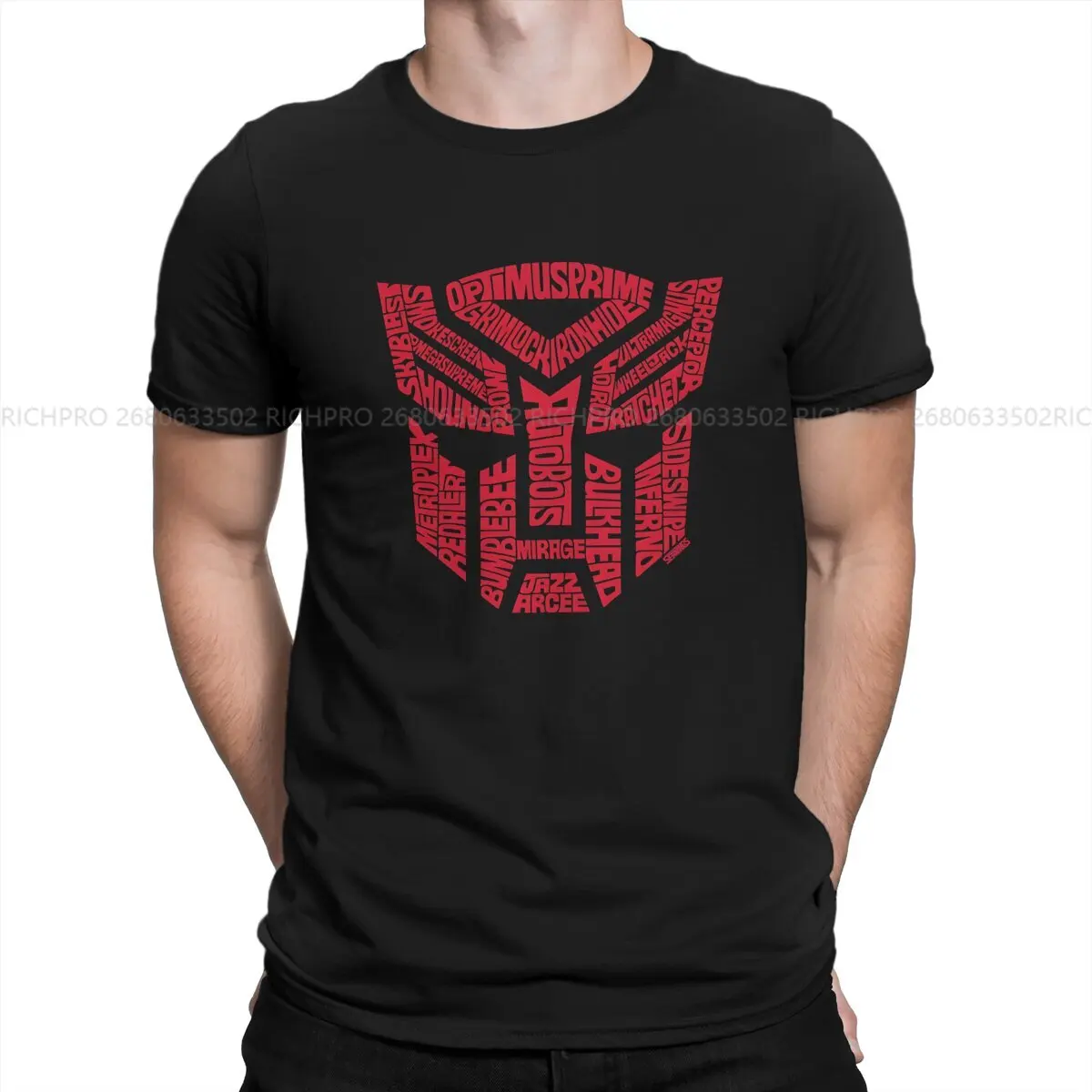 Красная футболка в стиле хип-хоп, футболка для отдыха autobot из полиэстера, новинка для взрослых
Красная футболка в стиле хип-хоп, футболка для отдыха autobot из полиэстера, новинка для взрослых