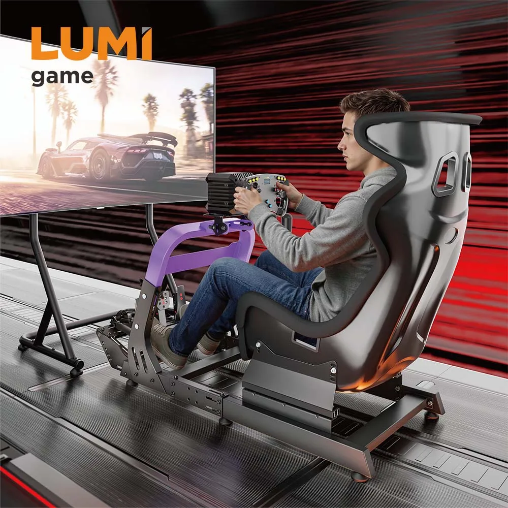 LRA02-BS01 Large Size Sim Racing Cockpit Chair Pineapple Texture Fabric SimRacing Seat For Racing Simulator Cockpit Game Base
LRA02-BS01 Large Size Sim Racing Cockpit Chair Pineapple Texture Fabric SimRacing Seat For Racing Simulator Cockpit Game Base