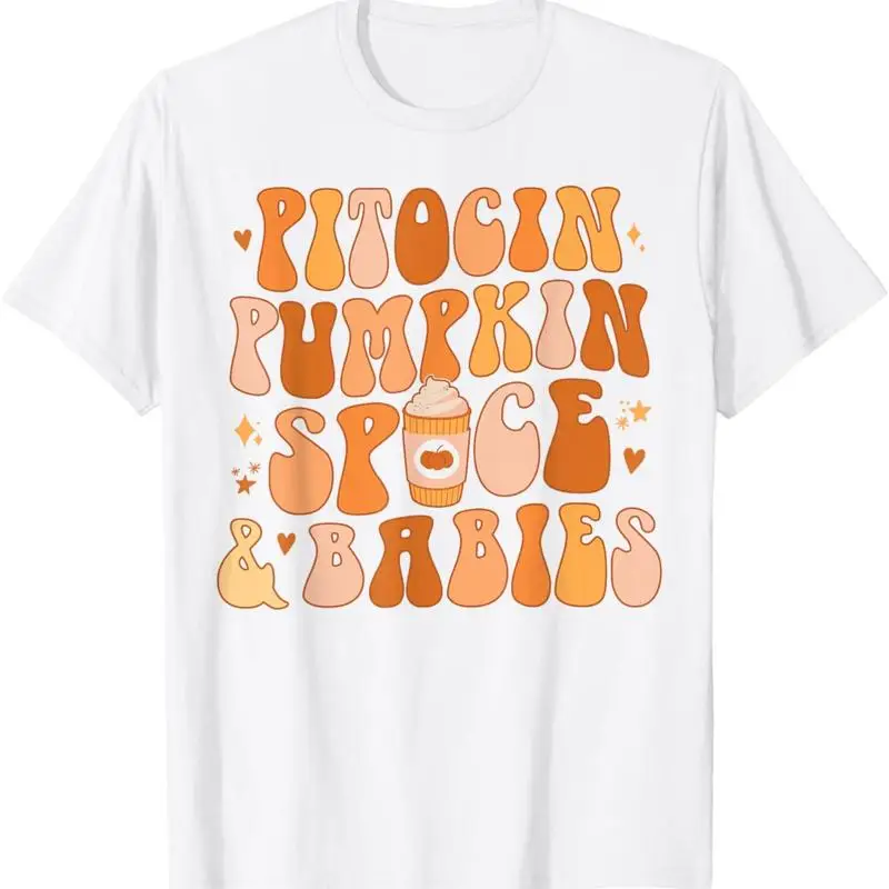 Футболка Pitocin Pumpkin Spice Babies на Хэллоуин для труда и доставки
Футболка Pitocin Pumpkin Spice Babies на Хэллоуин для труда и доставки