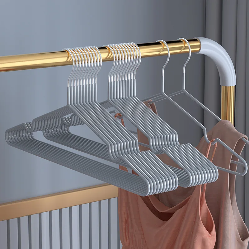 10pcs Non-Slip Metal Anti Slip Clothes Hanger For Coat Pant Closet Organization Household Seamless Simple Clothes Hanger Hooks
10pcs Non-Slip Metal Anti Slip Clothes Hanger For Coat Pant Closet Organization Household Seamless Simple Clothes Hanger Hooks
