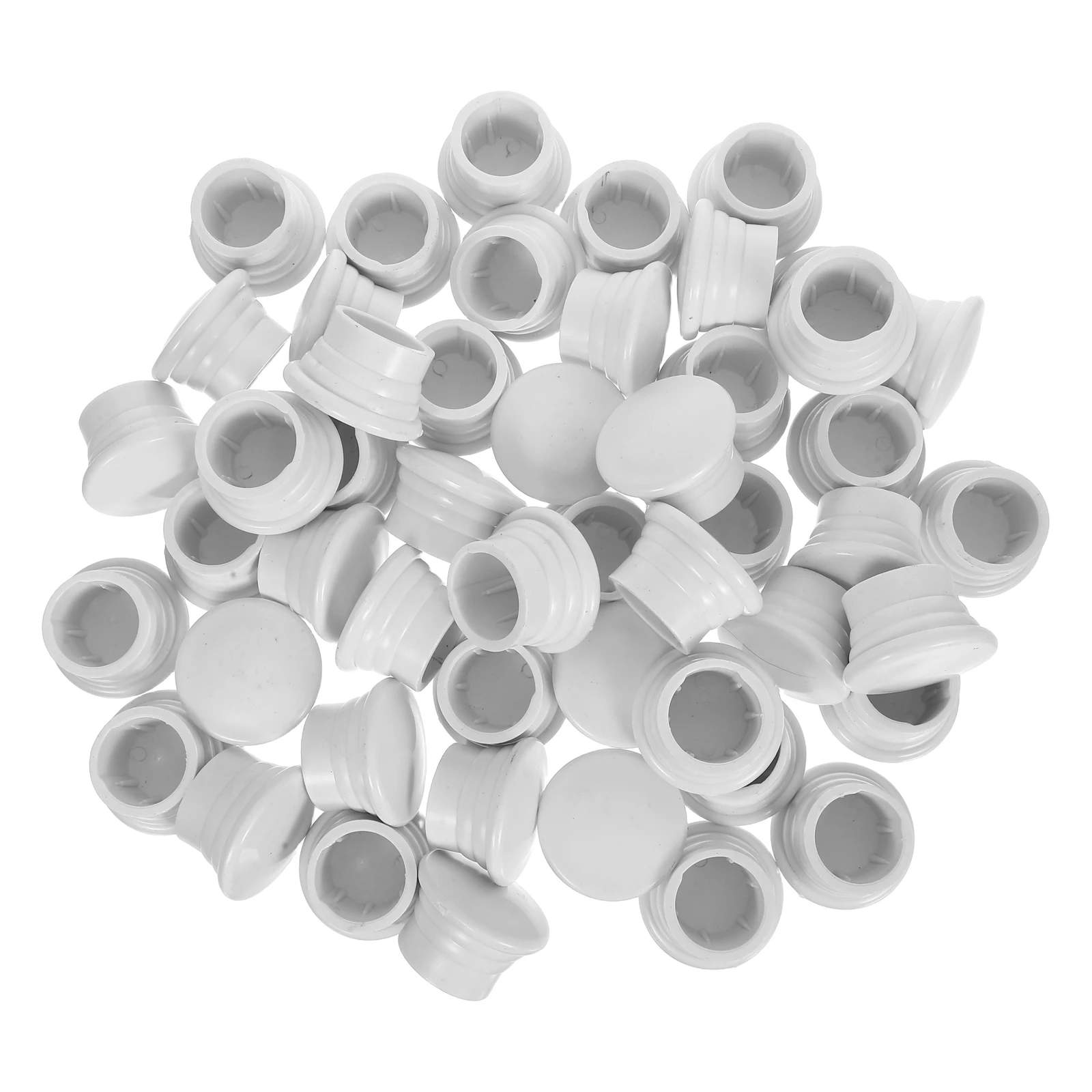 50pcs Curtain Rod End Caps Plastic Decorative Finials Universal Fit Lightweight Plug Covers For Home Hotel Office
50pcs Curtain Rod End Caps Plastic Decorative Finials Universal Fit Lightweight Plug Covers For Home Hotel Office