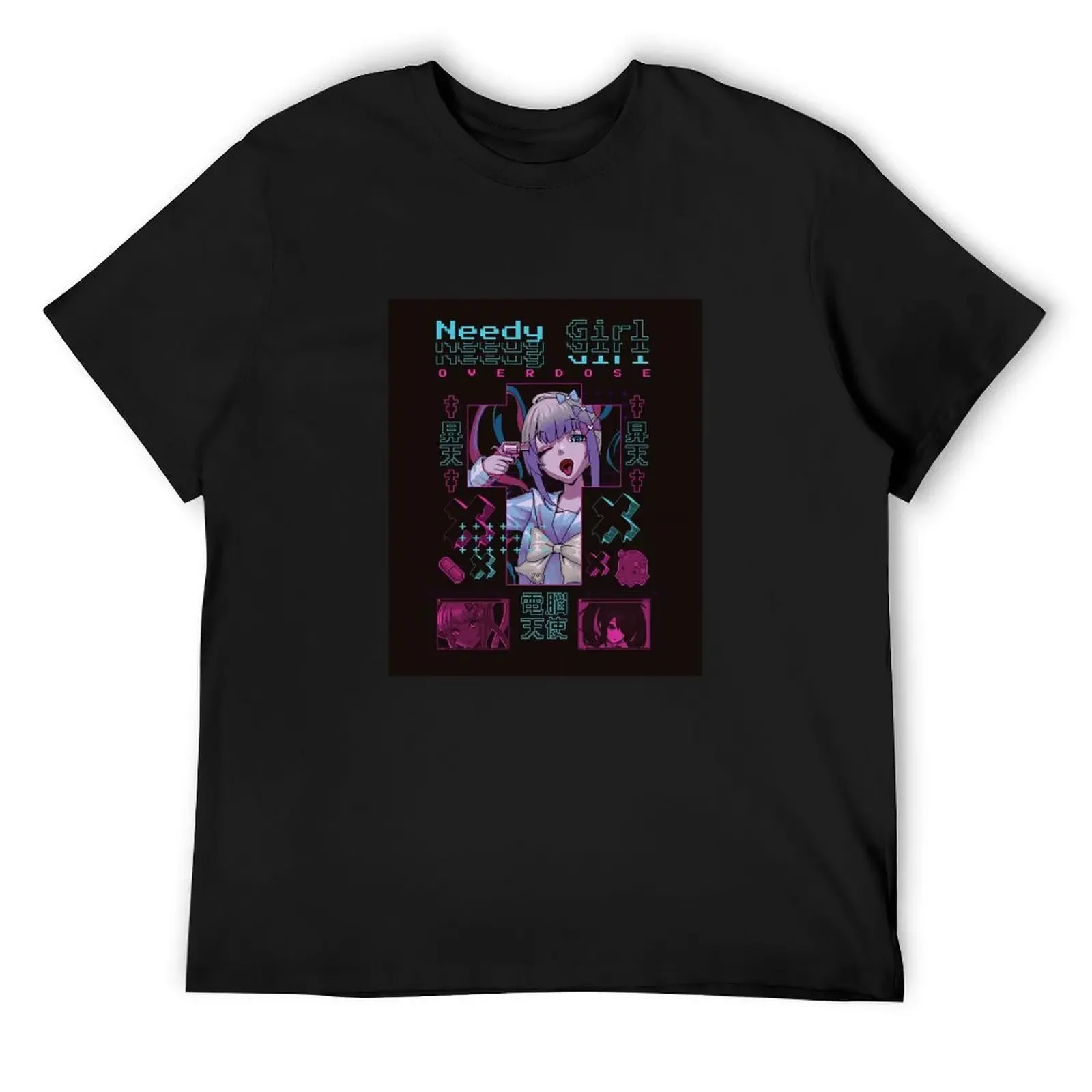 Kangel - Needy Girl Overdose T-Shirt oversized korean fashion Short sleeve tee men
Kangel - Needy Girl Overdose T-Shirt oversized korean fashion Short sleeve tee men