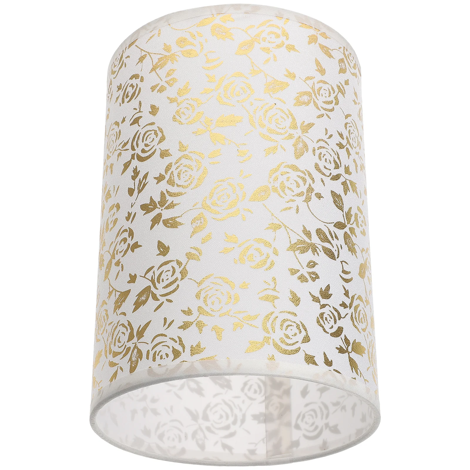 Small E27 Base Lampshade Gold Rose Pattern Indoor Light Cover Desk Lamp Shade Replacement Lamp Accessory for Home
Small E27 Base Lampshade Gold Rose Pattern Indoor Light Cover Desk Lamp Shade Replacement Lamp Accessory for Home