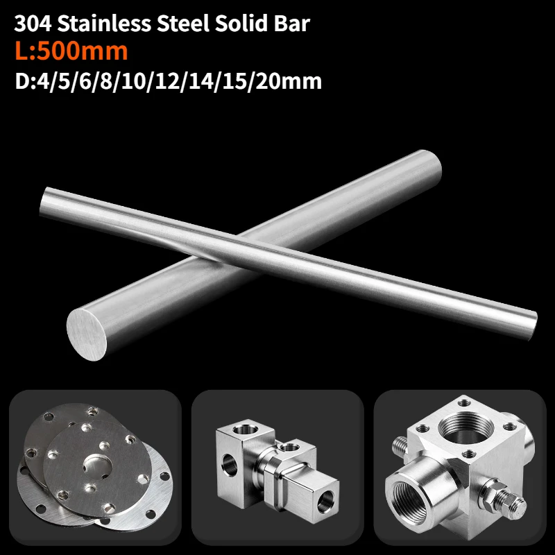 304 Stainless Steel Rod Solid 316 Stainless Steel Round Rod Processing 201 Steel Rod Material Customization 4 6 8mm Thick
304 Stainless Steel Rod Solid 316 Stainless Steel Round Rod Processing 201 Steel Rod Material Customization 4 6 8mm Thick