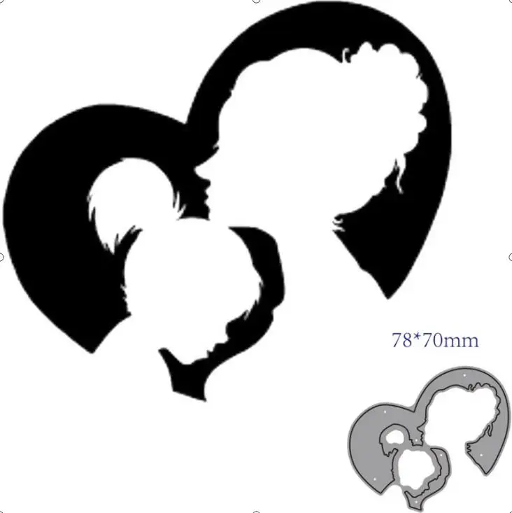 Mother Daughter Metal Cutting Dies Mold Decoration Paper Cards Craft Knife Mould Blade Punch Template Embossing Stencil 1PCS
Mother Daughter Metal Cutting Dies Mold Decoration Paper Cards Craft Knife Mould Blade Punch Template Embossing Stencil 1PCS