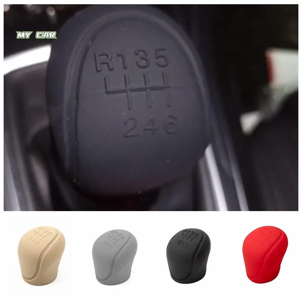 Portable Handle Protective Covers Car Silicone Gear Shift Knob Cover Manual 6-speed Non-Slip 4 Colors Gear Handle Decoration
Portable Handle Protective Covers Car Silicone Gear Shift Knob Cover Manual 6-speed Non-Slip 4 Colors Gear Handle Decoration