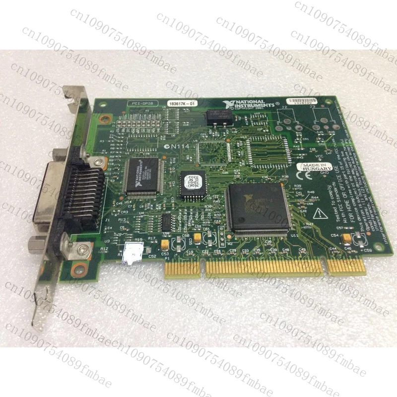 95% новый для НАЦИОНАЛЬНЫХ ИНСТРУМЕНТОВ PCI-GPIB 183617 K-01 183619 C-01 UL94V-0 ПЛАТА
95% новый для НАЦИОНАЛЬНЫХ ИНСТРУМЕНТОВ PCI-GPIB 183617 K-01 183619 C-01 UL94V-0 ПЛАТА
