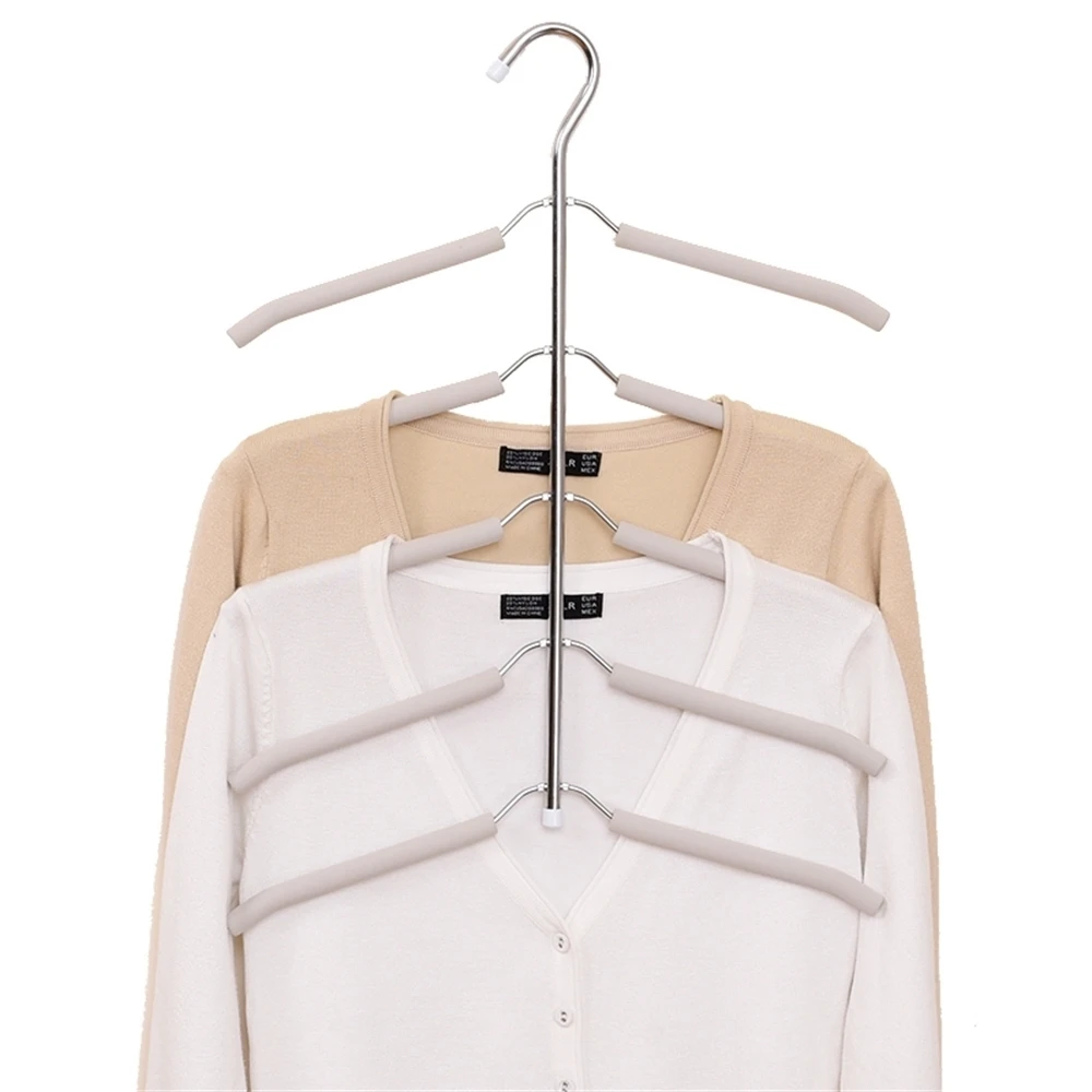 Clothes Hanger Household Hanger Multi-layer Space-saving Non-slip Seamless Shirt Hook T-shirt Storage Clothes Organizer Hanging
Clothes Hanger Household Hanger Multi-layer Space-saving Non-slip Seamless Shirt Hook T-shirt Storage Clothes Organizer Hanging