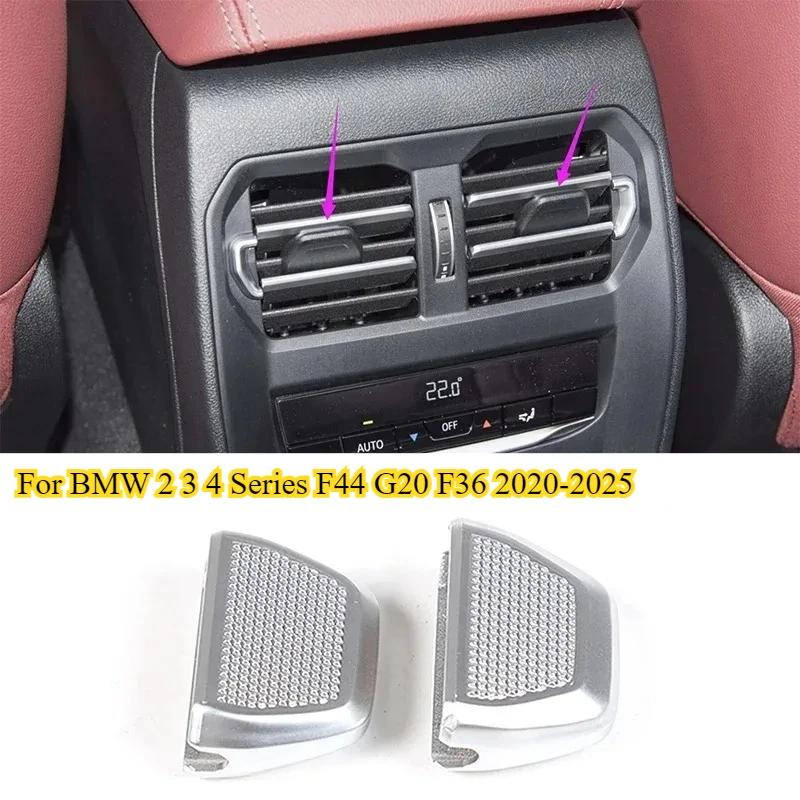 For BMW 2 3 4 Series F44 G20 F36 2020-25 ABS Car Rear Row Air Outlet Adjusting Rod Cover Trim Stickers Car Interior Accessories
For BMW 2 3 4 Series F44 G20 F36 2020-25 ABS Car Rear Row Air Outlet Adjusting Rod Cover Trim Stickers Car Interior Accessories