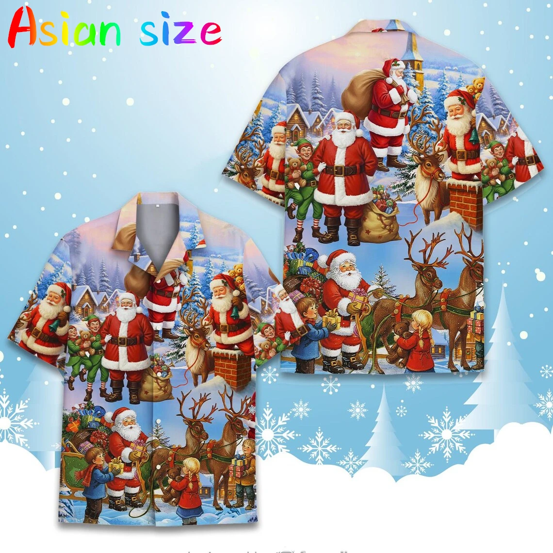 Мужская рубашка, осенняя одежда, аниме, Санта-Клаус, снеговик, рубашки с графическим 3D принтом, топы с короткими рукавами, уличная одежда, свободная повседневная одежда Camisa
Мужская рубашка, осенняя одежда, аниме, Санта-Клаус, снеговик, рубашки с графическим 3D принтом, топы с короткими рукавами, уличная одежда, свободная повседневная одежда Camisa