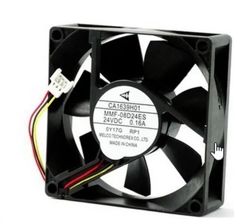 New Cooling Fan for Inverter CA1639H01 MMF-08C24ES RP1 DC24V 0.16A
New Cooling Fan for Inverter CA1639H01 MMF-08C24ES RP1 DC24V 0.16A
