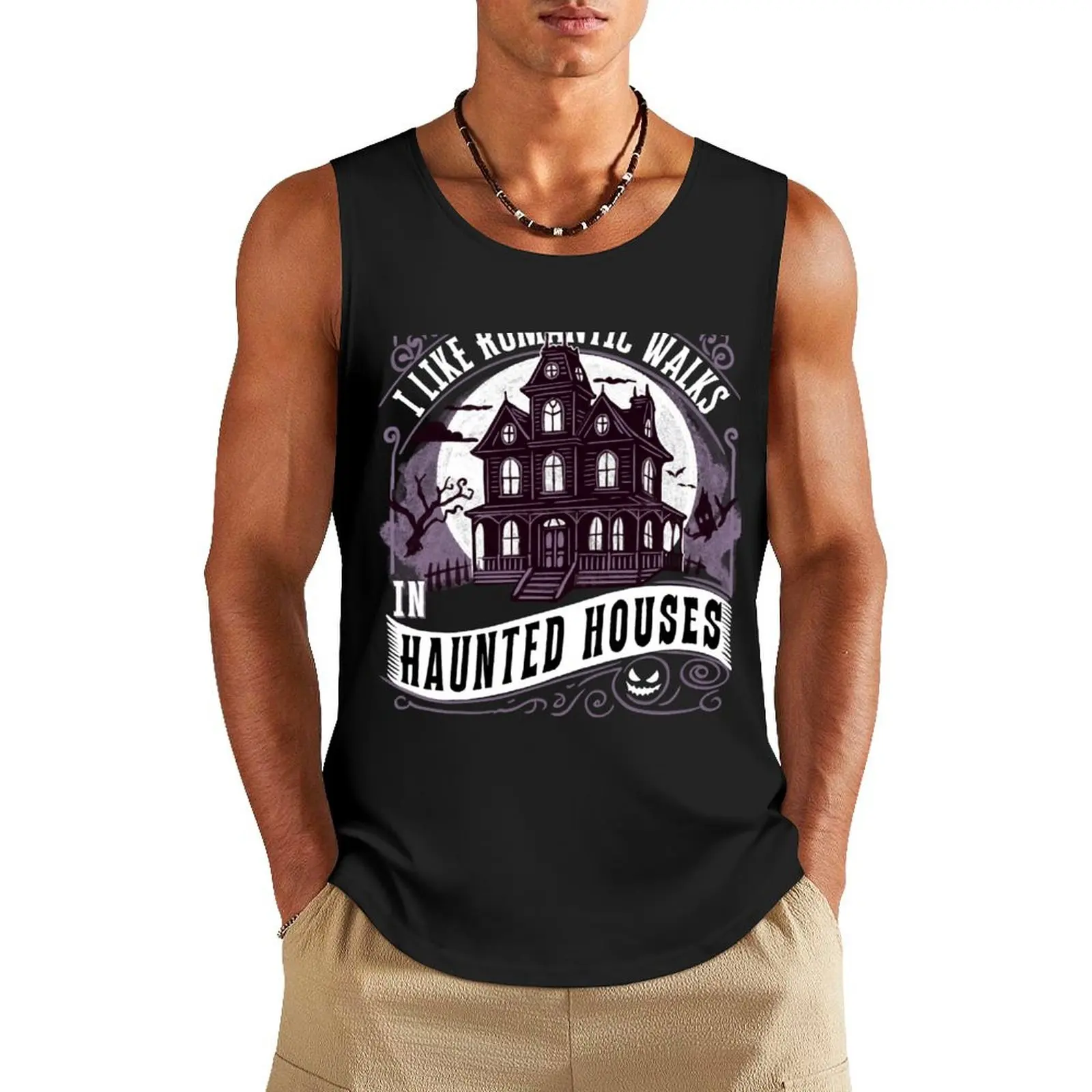Romantic Walks in Haunted Houses Tank Top gym training accessories fashion 2025 man tops mens designer clothes
Romantic Walks in Haunted Houses Tank Top gym training accessories fashion 2025 man tops mens designer clothes