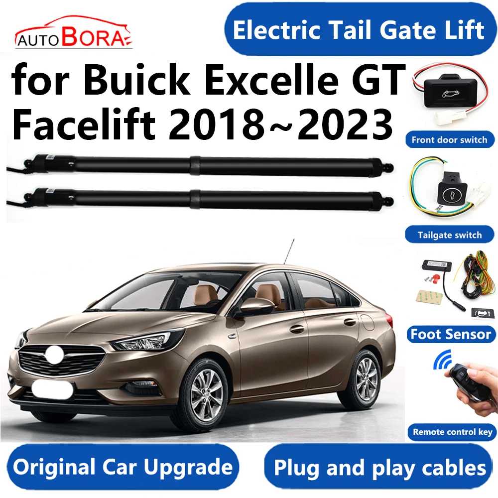 Car Electric Tail Gate Lift System Power Liftgate Kit Auto Automatic Tailgate Opener for Buick Excelle GT Facelift 2018~2023
Car Electric Tail Gate Lift System Power Liftgate Kit Auto Automatic Tailgate Opener for Buick Excelle GT Facelift 2018~2023