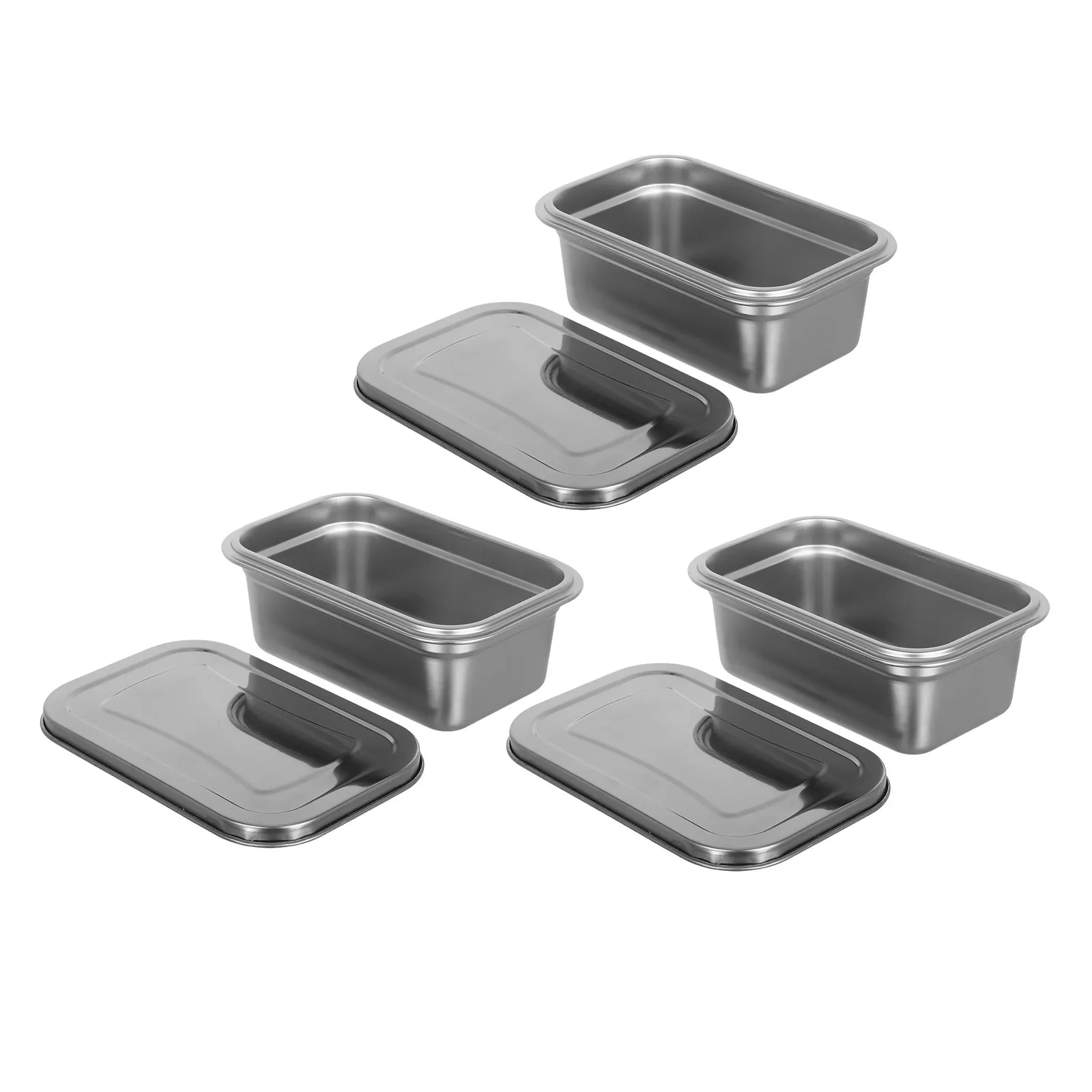 3pcs Stainless Steel Ice Cream Containers 7.58 X 4.91 X 2.75 In Airtight Freezer Storage Boxes For Homemade Ice Cream Yogurt
3pcs Stainless Steel Ice Cream Containers 7.58 X 4.91 X 2.75 In Airtight Freezer Storage Boxes For Homemade Ice Cream Yogurt