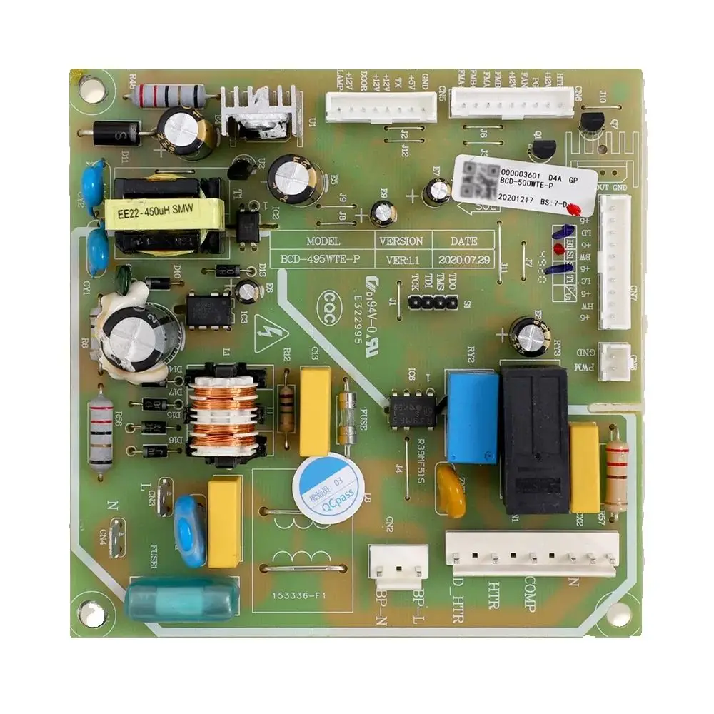 Материнская плата для холодильника, плата управления PCB, номер модели 000003601, BCD-500WTE-P, оригинал
Материнская плата для холодильника, плата управления PCB, номер модели 000003601, BCD-500WTE-P, оригинал